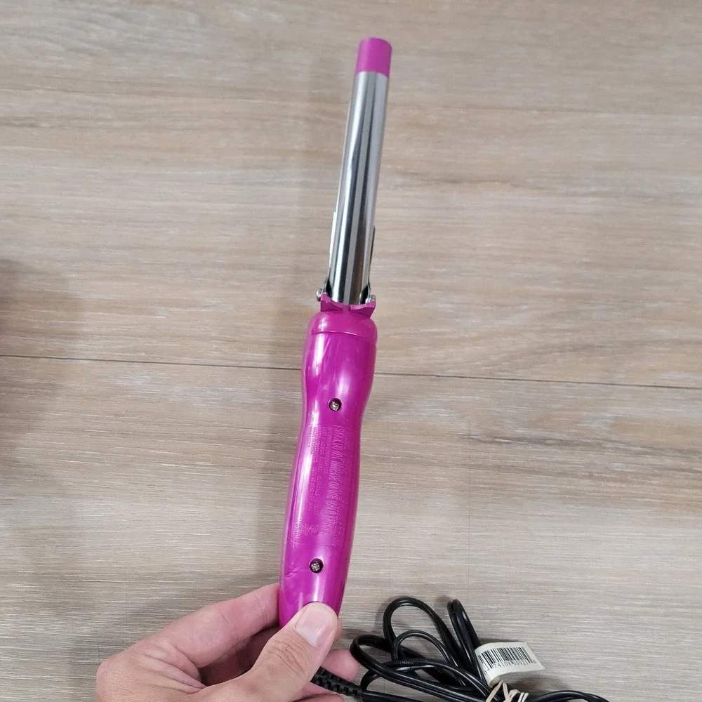 Conair You Style 2-in-1 Curling Iron and Crimper Pink CS600WTCS Hot Tool
